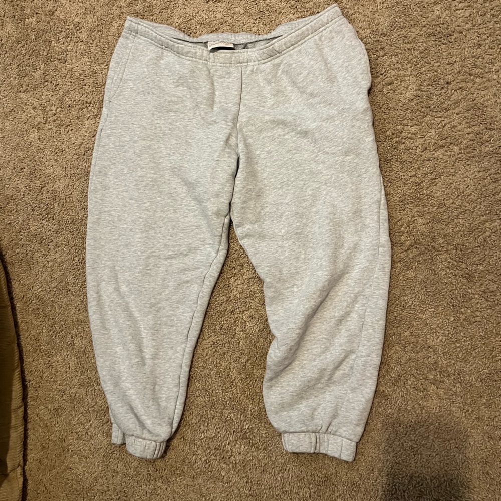 L light grey target joggers petite